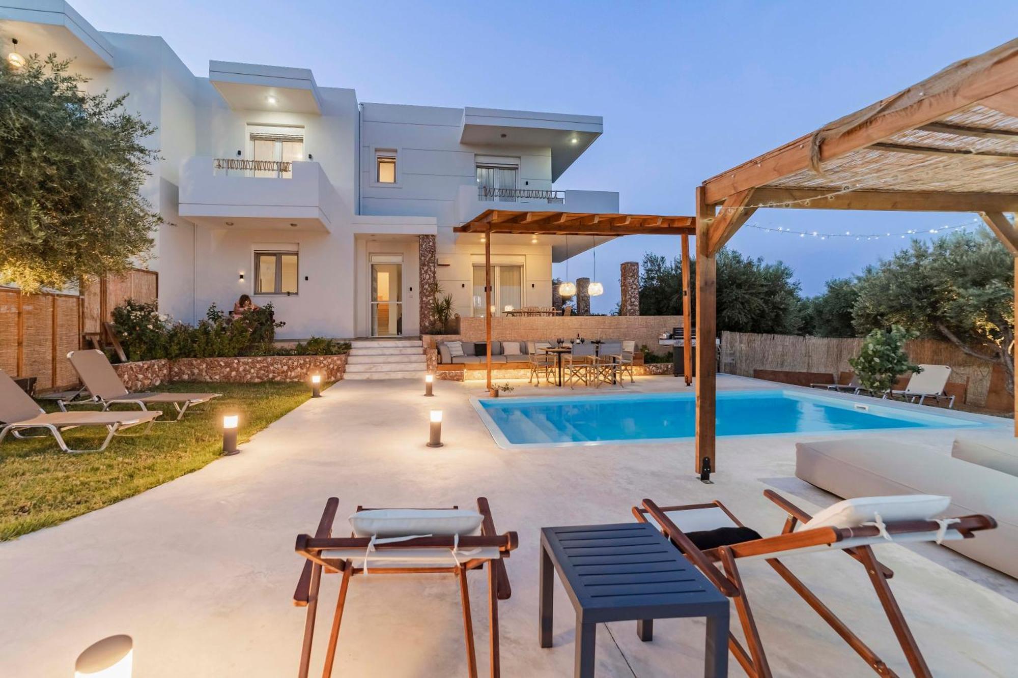 Villa Tranquility Psinthos Exterior photo