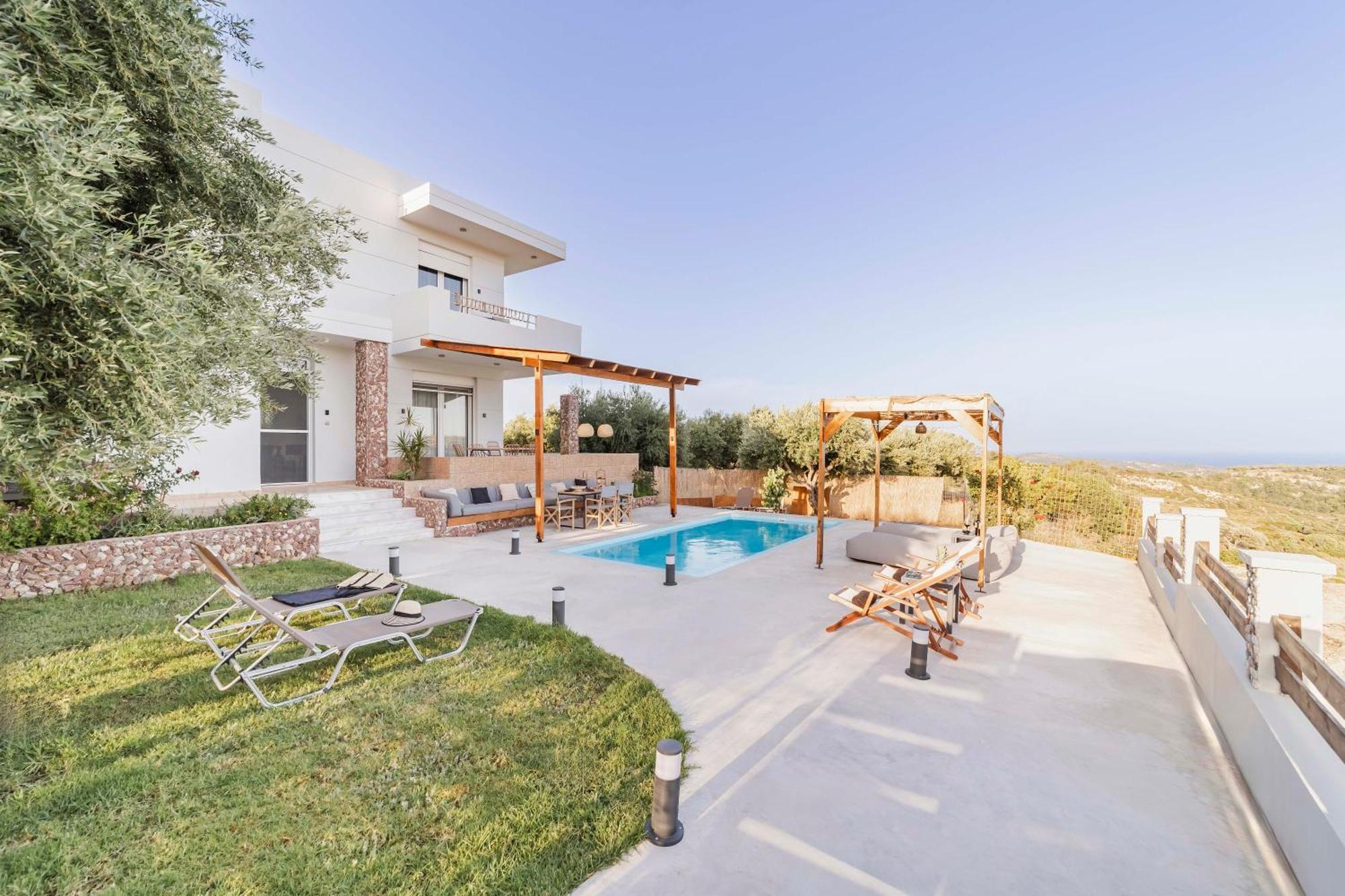 Villa Tranquility Psinthos Exterior photo