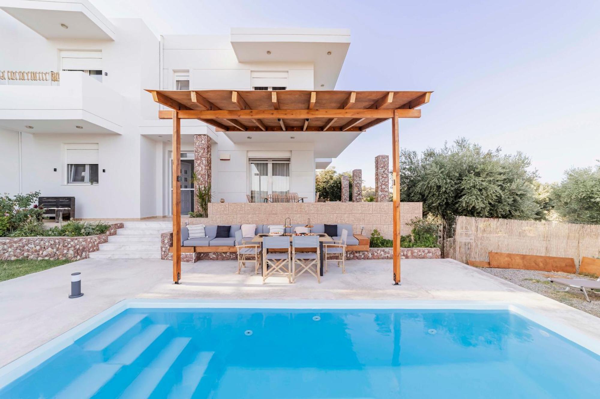 Villa Tranquility Psinthos Exterior photo