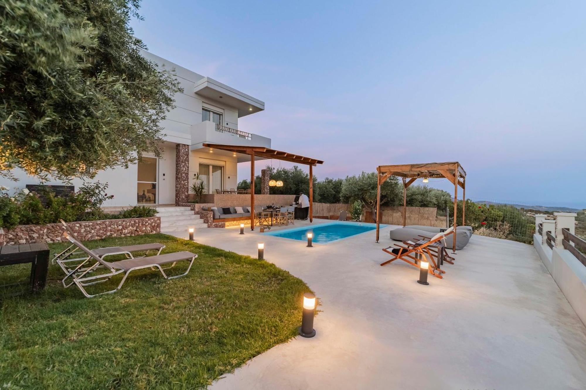 Villa Tranquility Psinthos Exterior photo