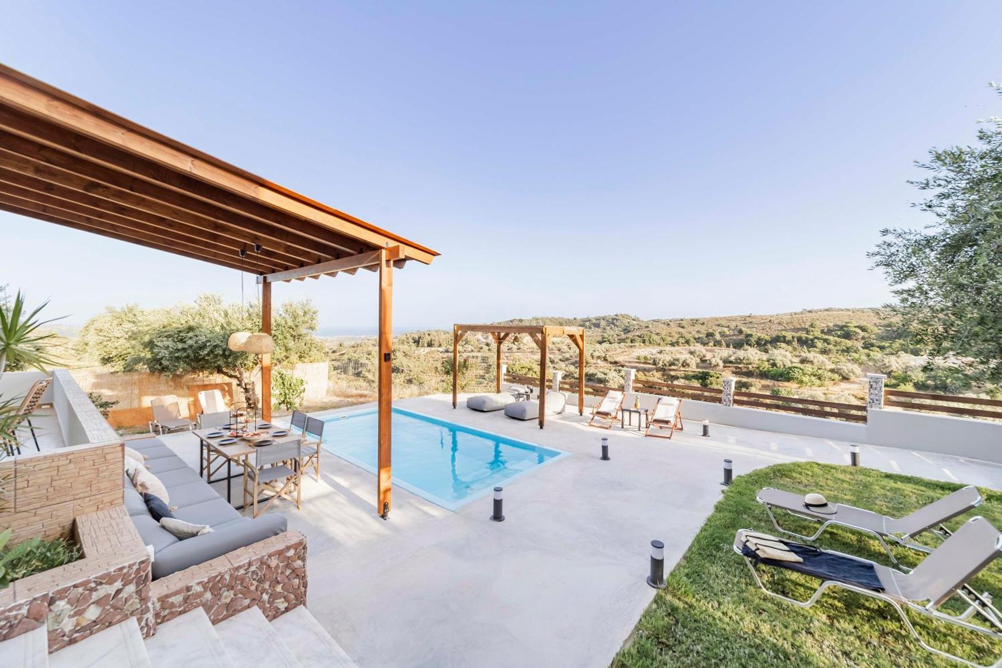 Villa Tranquility Psinthos Exterior photo