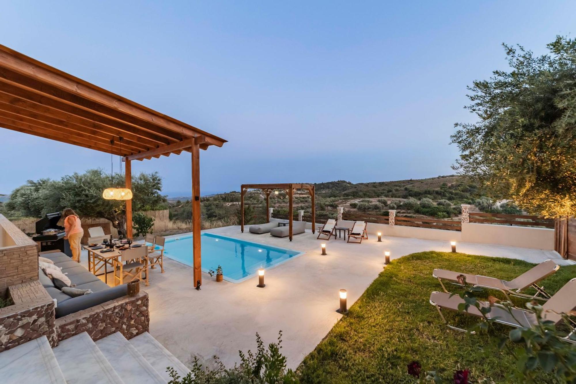 Villa Tranquility Psinthos Exterior photo