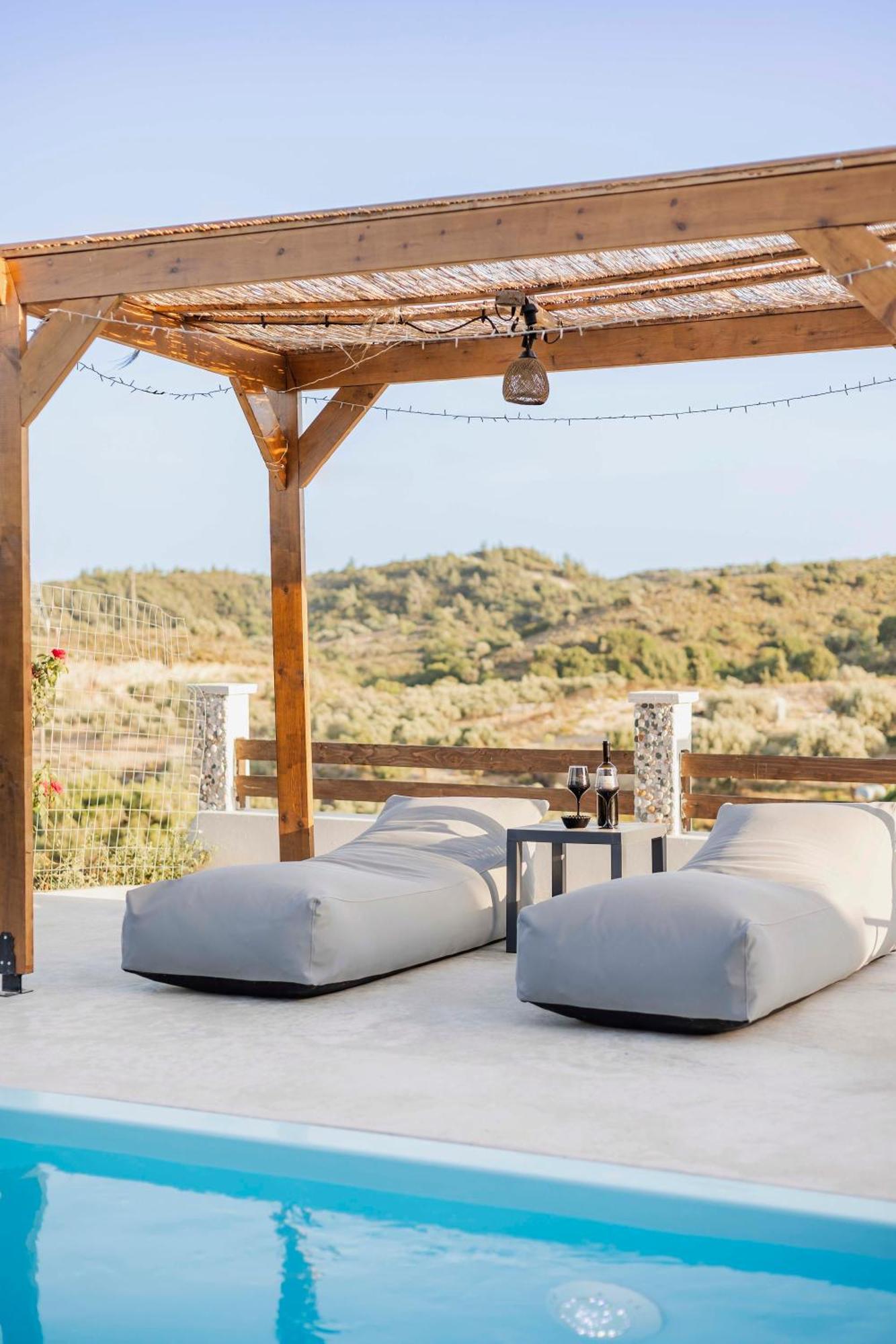 Villa Tranquility Psinthos Exterior photo