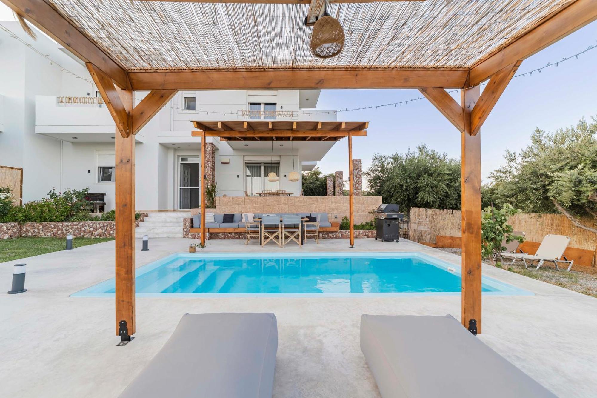 Villa Tranquility Psinthos Exterior photo